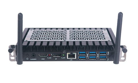 Allsee Technologies OPS-E4 PC/workstation Intel® Core™ i3 i3-4000M 8 GB DDR3-SDRAM 128 GB SSD Slot-in PC Black