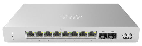 Cisco Meraki MS120-8LP Managed L2 Gigabit Ethernet (10/100/1000) Power over Ethernet (PoE) Grey