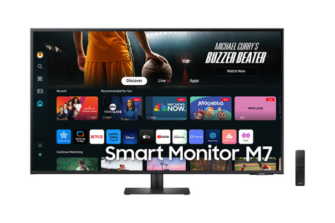 Samsung 43" M70D UHD Smart Monitor with Speakers and a Remote