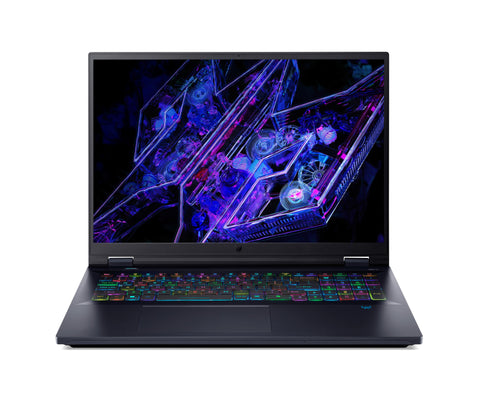 Acer Predator PH18-72 Intel® Core™ i9 i9-14900HX Laptop 45.7 cm (18") WQXGA 32 GB DDR5-SDRAM 2 TB SSD NVIDIA GeForce RTX 4080 Wi-Fi 6 (802.11ax) Windows 11 Home Black