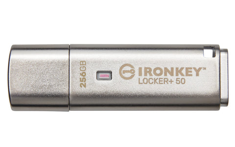 Kingston Technology IronKey 256GB Locker Plus 50 AES Encryption