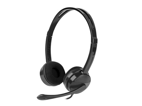NATEC Canary Headset Wired Head-band Office/Call center Black