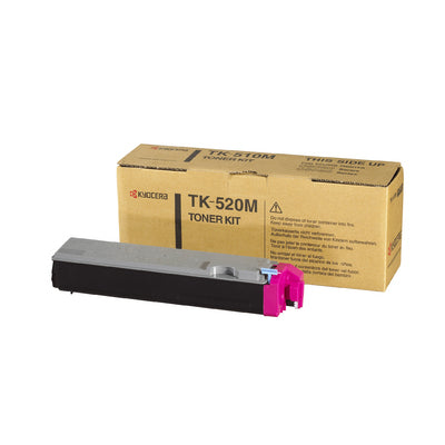 Kyocera 1T02HJBEU0/TK-520M Toner-kit magenta, 4K pages/5% for Kyocera FS-C 5015 N