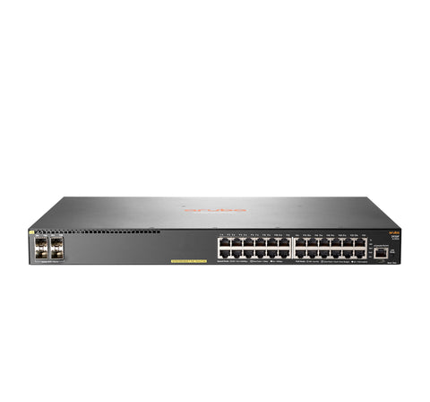 HPE Aruba Networking 2930F 24G PoE+ 4SFP+ Managed L3 Gigabit Ethernet (10/100/1000) Power over Ethernet (PoE) 1U