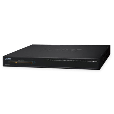 PLANET AVS-4210-24HP4X network switch Managed L2/L4 10G Ethernet (100/1000/10000) Power over Ethernet (PoE) 1U Black