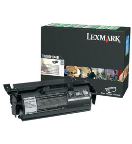 Lexmark T650H04E Toner cartridge black return program for Etikettes, 25K pages ISO/IEC 19752 for Lexmark T 650/654