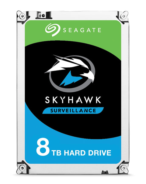 Seagate SkyHawk ST8000VX004 Recertified internal hard drive 8 TB 7200 RPM 3.5" Serial ATA