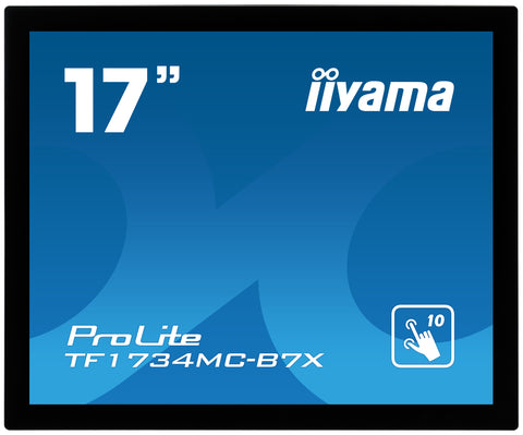 iiyama TF1734MC-B7X POS monitor 43.2 cm (17") 1280 x 1024 pixels SXGA Touchscreen