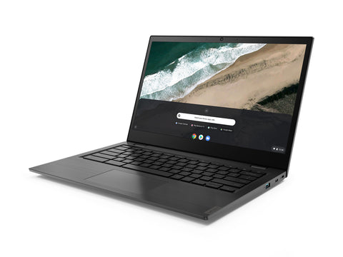 Lenovo S345 AMD A6 A6-9220C Chromebook 35.6 cm (14") Full HD 4 GB DDR4-SDRAM 64 GB eMMC Wi-Fi 5 (802.11ac) ChromeOS Grey