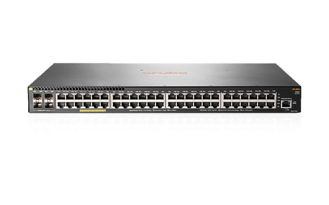 HPE Aruba Networking 2540 48G PoE+ 4SFP+ Managed L2 Gigabit Ethernet (10/100/1000) Power over Ethernet (PoE) 1U Grey