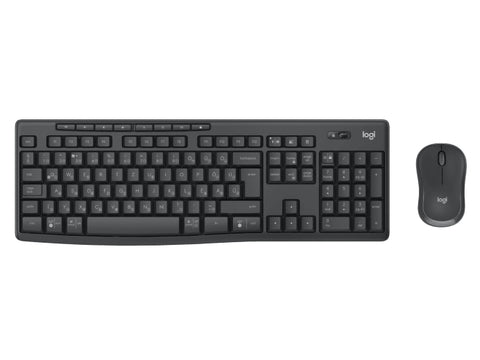 Logitech MK370 Combo for Business keyboard Mouse included RF Wireless + Bluetooth QWERTZ Hungarian Graphite