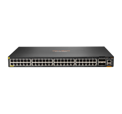 Aruba 6300F 48-port 1GbE Class 4 PoE & 4-port SFP56 Managed L3 Gigabit Ethernet (10/100/1000) Power over Ethernet (PoE) 1U Grey