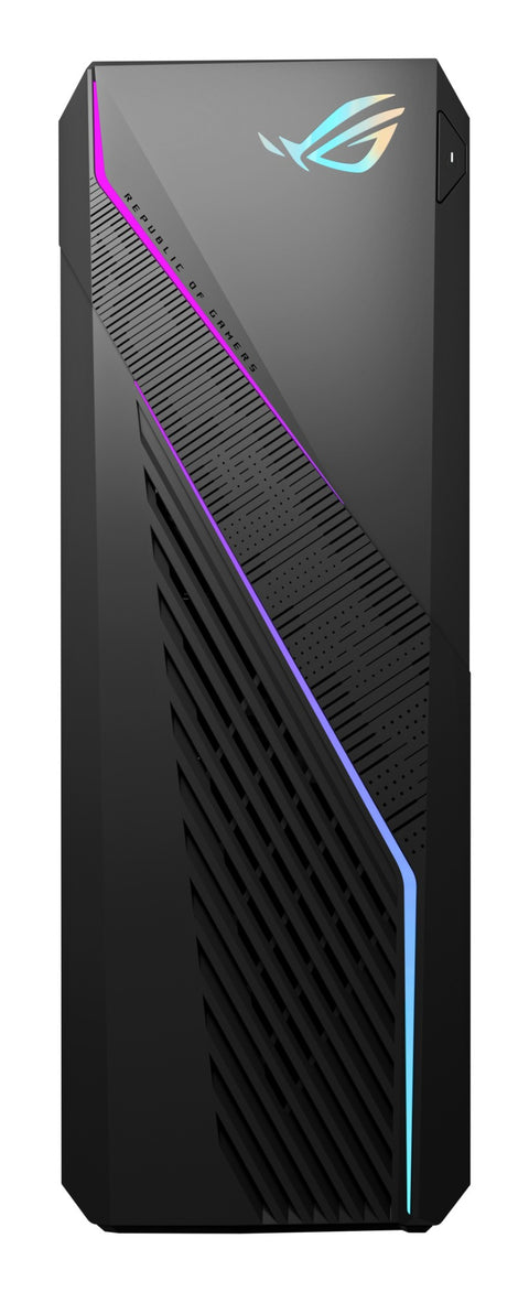 ASUS ROG G16CHR-71470F089W Intel® Core™ i7 i7-14700F 16 GB DDR5-SDRAM 1 TB SSD NVIDIA GeForce RTX 4060 Ti Windows 11 Home Midi Tower PC Black, Grey