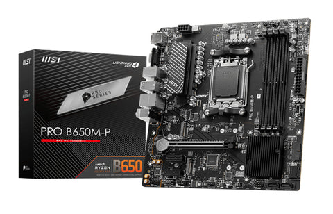 MSI PRO B650M-P motherboard AMD B650 Socket AM5 micro ATX