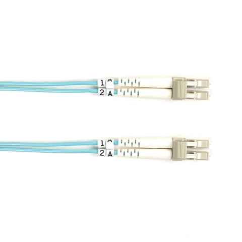 Black Box FO10G-LSZH-002M-LCLC InfiniBand/fibre optic cable 2 m LC Aqua colour