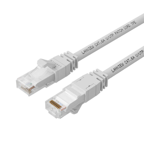 Lanview LV-UTP6A01W networking cable White 1 m S/FTP (S-STP)