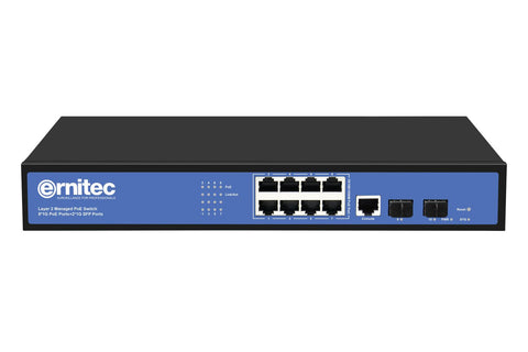 Ernitec ELECTRA-M08-1GB-150W network switch