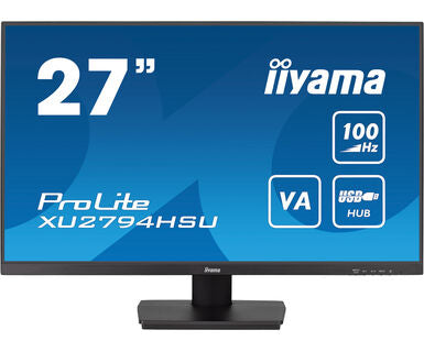 iiyama ProLite XU2794HSU-B6 computer monitor 68.6 cm (27") 1920 x 1080 pixels Full HD Black