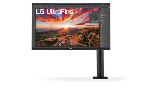 LG UltraFine Ergo LED display 68.6 cm (27") 3840 x 2160 pixels 4K Ultra HD Black
