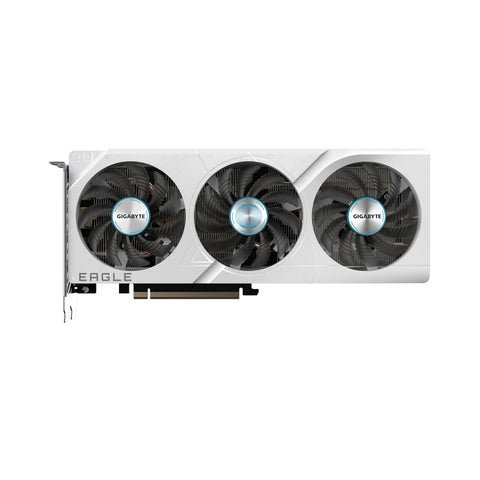 Gigabyte GeForce RTX 4060 Ti EAGLE OC ICE 8G Graphics Card - 8GB GDDR6, 128bit, PCI-E 4.0, 2550MHz Core Clock, 2 x DisplayPort 1.4a, 2 x HDMI 2.1a, NVIDIA DLSS 3, GV-N406TEAGLEOC ICE-8GD