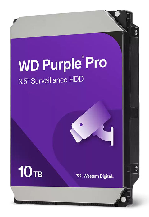 Western Digital Purple Pro WD102PURP internal hard drive 10 TB 7200 RPM 512 MB 3.5" Serial ATA III