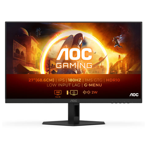 AOC 27G4XE computer monitor 68.6 cm (27") 1920 x 1080 pixels Full HD LCD Black, Grey