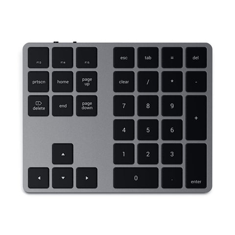 Satechi ST-XLABKM numeric keypad Universal Bluetooth Grey