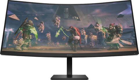 HP OMEN by HP 34c computer monitor 86.4 cm (34") 3440 x 1440 pixels Wide Quad HD LED Black