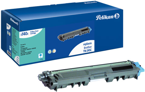 Pelikan 4229946/1245HCC Toner-kit cyan, 1x2.4K pages 60 grams Pack=1 (replaces Brother TN245C) for Brother HL-3140