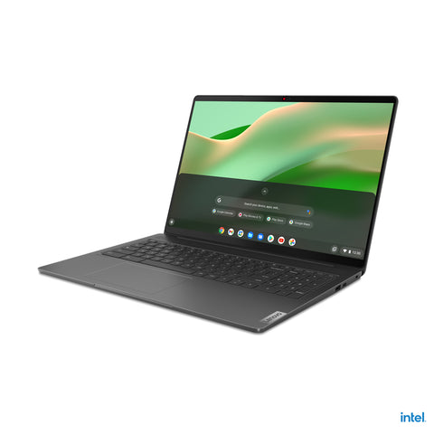 Lenovo IdeaPad 5 Chrome Intel® Core™ i3 i3-1215U Chromebook 40.6 cm (16") WUXGA 8 GB LPDDR4x-SDRAM 256 GB SSD Wi-Fi 6E (802.11ax) ChromeOS Grey