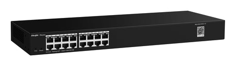 Ruijie Networks RG-ES200 Managed L2 Gigabit Ethernet (10/100/1000) Desktop/Wall-Mounting Black