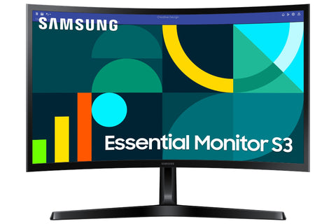 Samsung LS24D366GAU computer monitor 61 cm (24") 1920 x 1080 pixels Full HD LCD Black