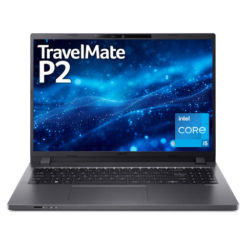 Acer TravelMate P2 TMP216-51-TCO Intel® Core™ i5 i5-1335U Netbook 40.6 cm (16") WUXGA 16 GB DDR4-SDRAM 256 GB SSD Wi-Fi 6E (802.11ax) Windows 11 Pro Grey