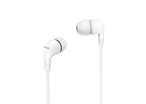 Philips TAE1105WT/00 headphones/headset Wired In-ear Music White