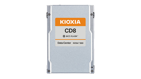 Kioxia CD8-R 2.5" 7.68 TB PCI Express 4.0 BiCS FLASH TLC NVMe