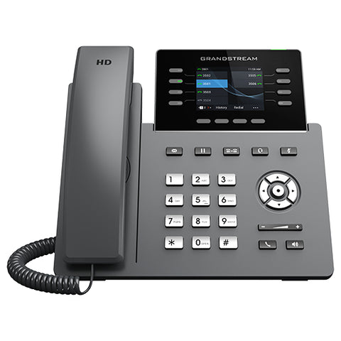 Grandstream Networks GRP2624 IP phone Black 8 lines TFT Wi-Fi