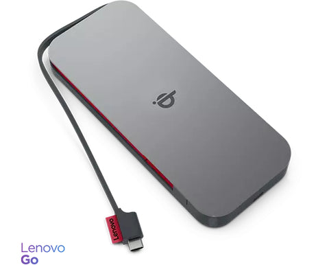 Lenovo GO Lithium Polymer (LiPo) 10000 mAh Wireless charging Grey