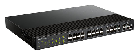 D-Link DIS-700G-28XS network switch Managed L2+ 1U Black