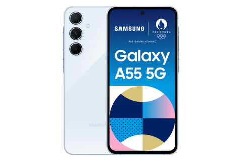 Samsung Galaxy A55 5G 16.8 cm (6.6") Hybrid Dual SIM Android 14 USB Type-C 8 GB 128 GB 5000 mAh Blue