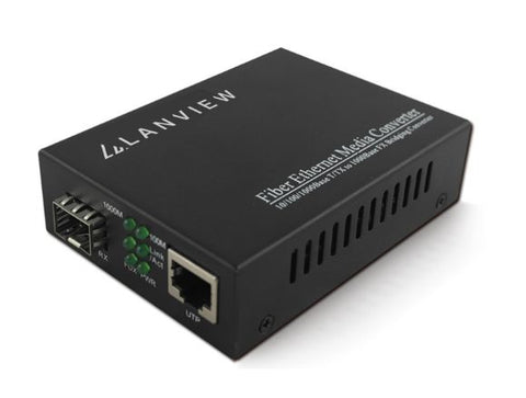 Lanview LVN-MED-SFP-1000BASE-X network media converter