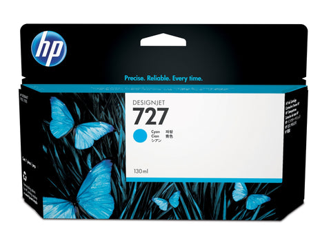 HP B3P19A/727 Ink cartridge cyan 130ml for HP DesignJet T 920/930