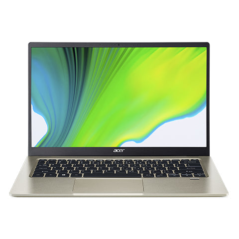 Acer Swift 1 SF114-34 N6000 Notebook 35.6 cm (14") Full HD Intel® Pentium® Silver 4 GB LPDDR4x-SDRAM 256 GB SSD Wi-Fi 6 (802.11ax) Windows 10 Home Gold