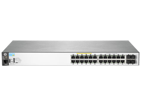 HPE Aruba 2530 24G PoE+ Managed L2 Gigabit Ethernet (10/100/1000) Power over Ethernet (PoE) 1U