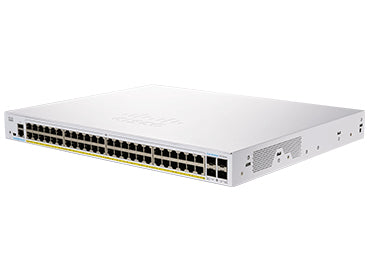 Cisco CBS350-48P-4G-EU network switch Managed L2/L3 Gigabit Ethernet (10/100/1000) Silver