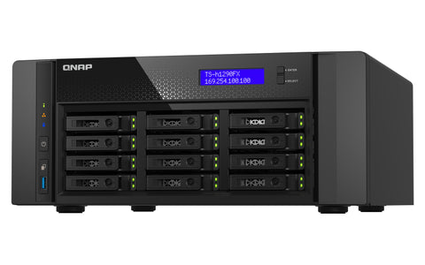 QNAP TS-h1290FX NAS Tower Ethernet LAN Black 7232P