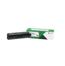 Lexmark C332HK0 Toner-kit black return program, 3K pages ISO/IEC 19798 for Lexmark C 3326