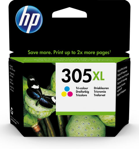 HP 3YM63AE/305XL Printhead cartridge color high-capacity, 200 pages for HP DeskJet 2710/e/Envy 6020/Envy 6020 e