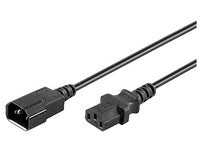 Microconnect AK 5029 power cable Black 0.6 m C13 coupler C14 coupler