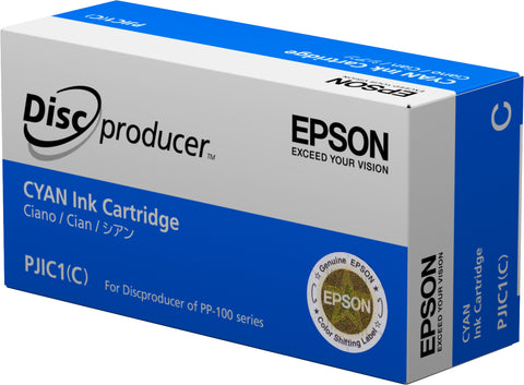 Epson C13S020447/PJIC1 Ink cartridge cyan 26ml for Epson PP 100/50