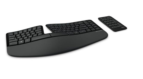 Microsoft Sculpt Ergonomic for Business keyboard RF Wireless QWERTY US English Black